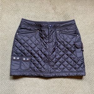 ATHLETA quilted mini skirt. Worn once, size 4.